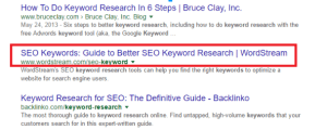 SEO keyword research