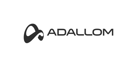 Adallom logo black