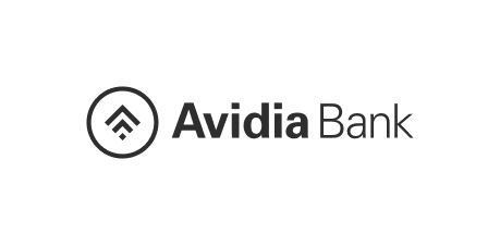 Avidia Bank logo black