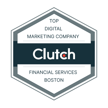 Boston top digital marketing company for financial services in 2026 clutch award